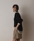 メッシュラインニットカーディガン
