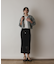 メッシュタイトニットスカート