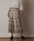 サラサ刺繍チュールスカート