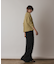 メッシュVネックニットトップ