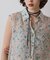 フラワーロングシャツ