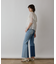 パッチワークデニムパンツ