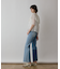 パッチワークデニムパンツ