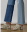 パッチワークデニムパンツ