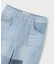 パッチワークデニムパンツ