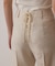 リネンサテンフレアパンツ