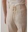 リネンサテンフレアパンツ