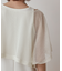 メッシュレイヤードワンピース
