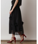 メッシュフラワースカート