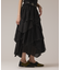 レースコンビティアードスカート