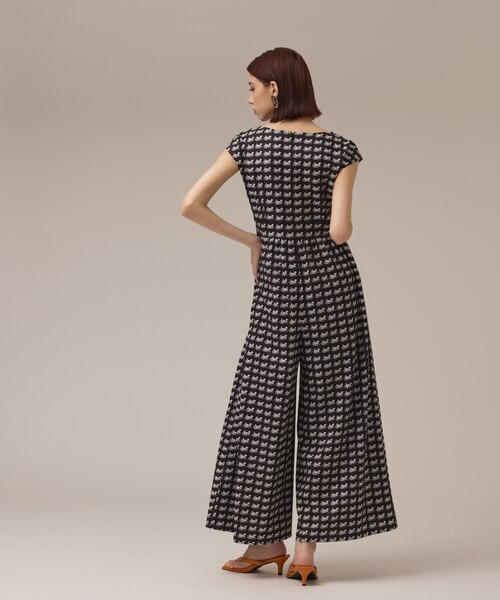 新品　GRACE CONTINENTAL ホースプリントサロペット ホースプリントサロペット / GRACE CONTINENTAL | GRACE