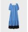 ギャザーロングワンピース