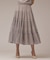 プリーツティアードスカート