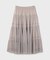 プリーツティアードスカート