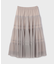プリーツティアードスカート