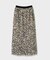 フェザーレオパードスカート