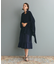 ニットフリンジケープ