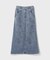 エンボスデニムスカート