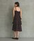 シフォンケープドレス