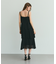 シフォンケープドレス