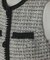ツイードペプラムベスト