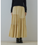 ティアードロングスカート