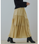 ティアードロングスカート