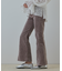 コーデュロイフレアパンツ