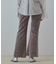 コーデュロイフレアパンツ