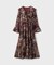 ボタニカルベリープリントワンピース