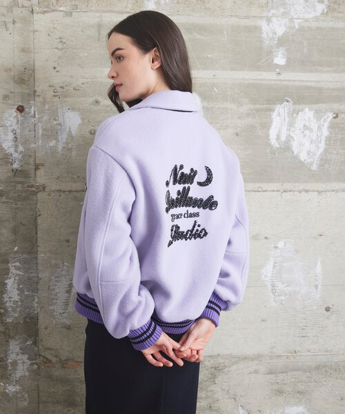 新品タグ付き‼️グレースクラスのバーシティembジャケット バーシティembジャケット / GRACE CONTINENTAL | GRACE CONTINENTAL