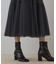 チュールティアードスカート
