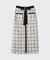 トリミングツイードスカート