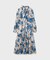 ブーケフラワープリントワンピース