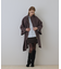 ストール付リバージップブルゾン