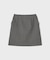 ウールギャバミニスカート