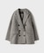 カルゼツイードダブルジャケット
