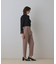ハイウエストテーパードパンツ