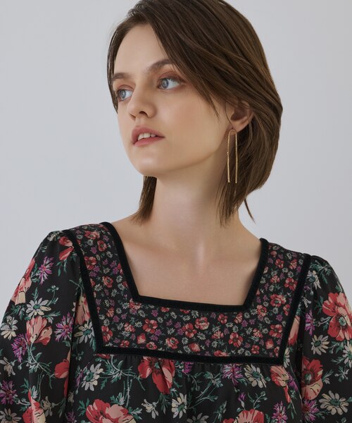 ボタニカルティアードワンピース｜グレースコンチネンタルの通販