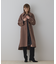 ウールカシミヤリバーコート