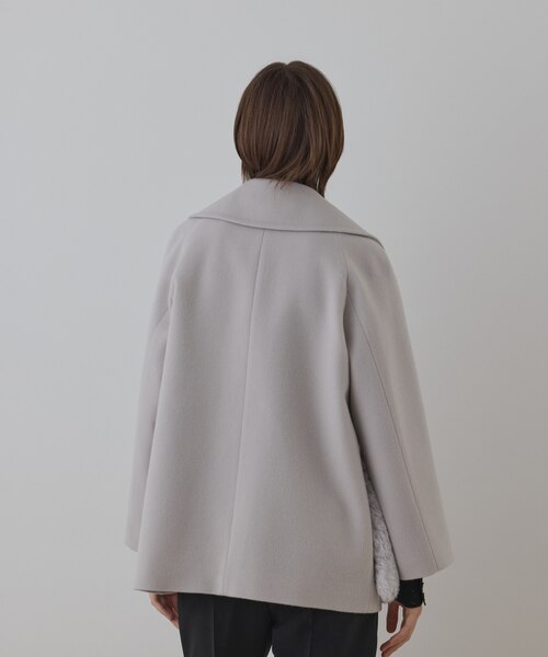 ✰値下げ【グレースコンチネンタル】フォックスハーフピーコート