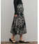 オーナメントジャガードハンカチヘムスカート