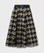 千鳥刺繍チュールスカート