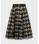 千鳥刺繍チュールスカート