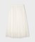 フロッキードットプリーツスカート