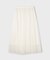 フロッキードットプリーツスカート