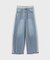 サイドラインデニムパンツ