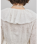 エンブロイダリーフリルブラウス