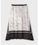 パリスカーフプリントスカート