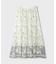 フルーツフラワープリントスカート